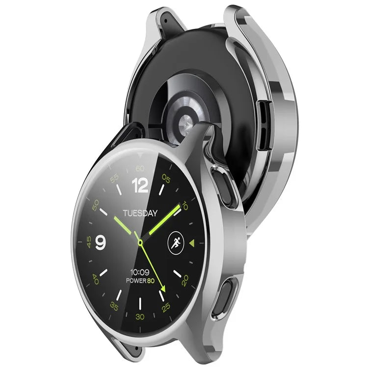 For Xiaomi Watch 2 Electroplated TPU Watch Case Full Coverage Protective Cover