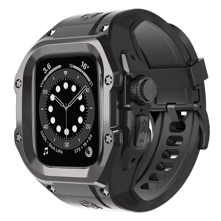 SHELLBOX For Apple Watch Ultra 49mm / Ultra 2 49mm PC Watch Protective Case with Strap