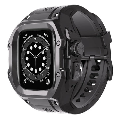SHELLBOX For Apple Watch Ultra 49mm / Ultra 2 49mm PC Watch Protective Case with Strap