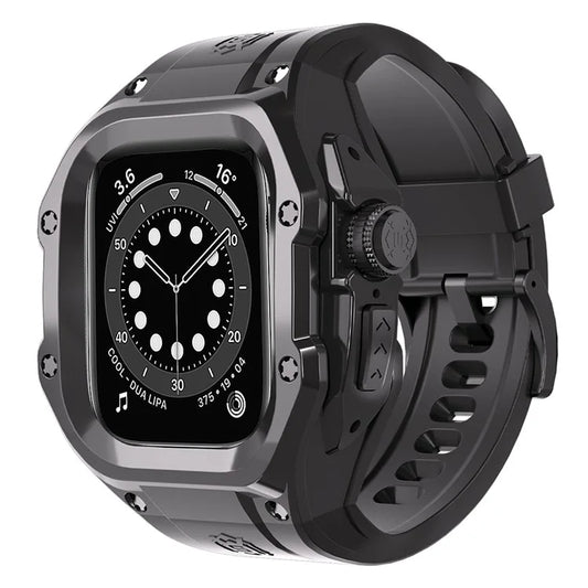 SHELLBOX For Apple Watch Ultra 49mm / Ultra 2 49mm PC Watch Protective Case with Strap