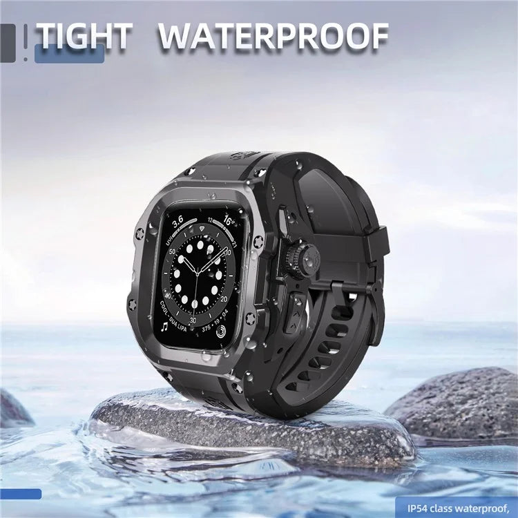SHELLBOX For Apple Watch Ultra 49mm / Ultra 2 49mm PC Watch Protective Case with Strap