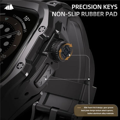 SHELLBOX For Apple Watch Ultra 49mm / Ultra 2 49mm PC Watch Protective Case with Strap