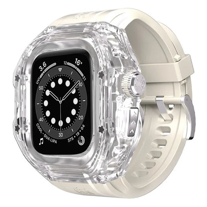 SHELLBOX For Apple Watch Ultra 49mm / Ultra 2 49mm PC Watch Protective Case with Strap