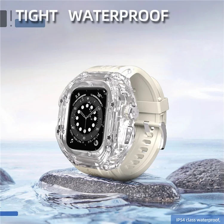 SHELLBOX For Apple Watch Ultra 49mm / Ultra 2 49mm PC Watch Protective Case with Strap