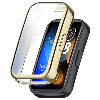 For Huawei Band 9 / 9 NFC / 8 / 8 NFC TPU Watch Protective Case Electroplating Full Coverage Shell