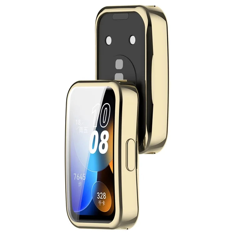 For Huawei Band 9 / 9 NFC / 8 / 8 NFC TPU Watch Protective Case Electroplating Full Coverage Shell