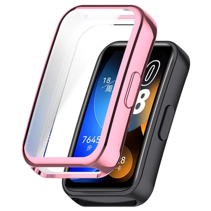 For Huawei Band 9 / 9 NFC / 8 / 8 NFC TPU Watch Protective Case Electroplating Full Coverage Shell