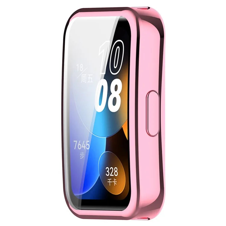 For Huawei Band 9 / 9 NFC / 8 / 8 NFC TPU Watch Protective Case Electroplating Full Coverage Shell