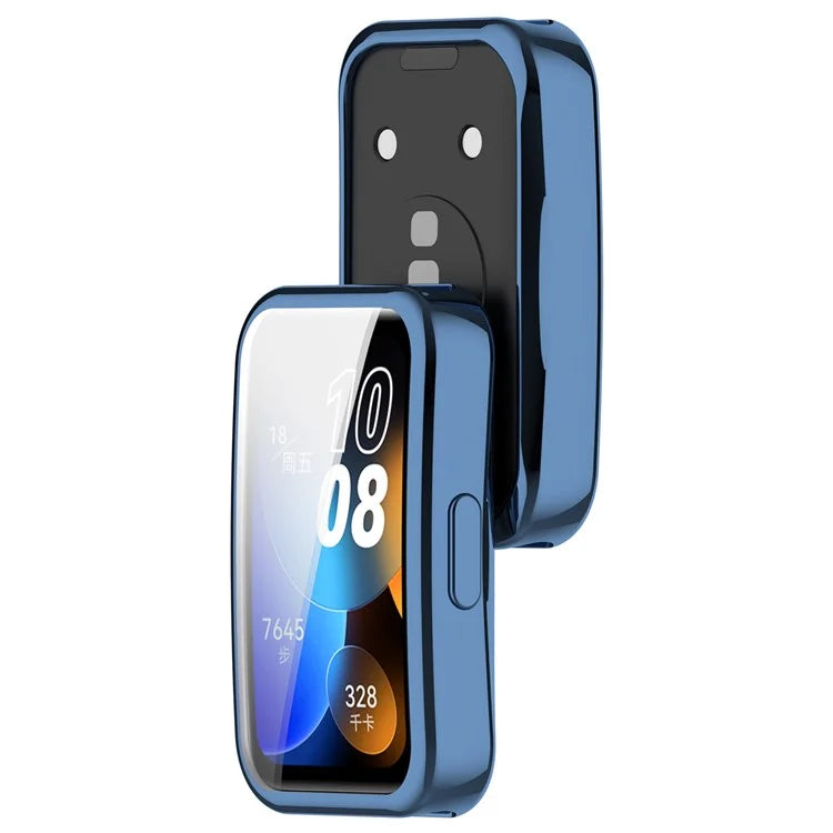 For Huawei Band 9 / 9 NFC / 8 / 8 NFC TPU Watch Protective Case Electroplating Full Coverage Shell