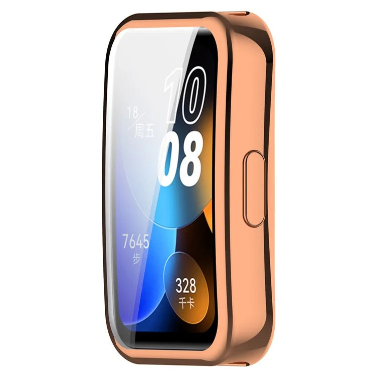 For Huawei Band 9 / 9 NFC / 8 / 8 NFC TPU Watch Protective Case Electroplating Full Coverage Shell