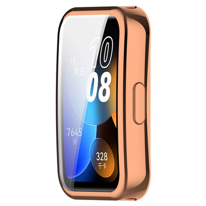 For Huawei Band 9 / 9 NFC / 8 / 8 NFC TPU Watch Protective Case Electroplating Full Coverage Shell