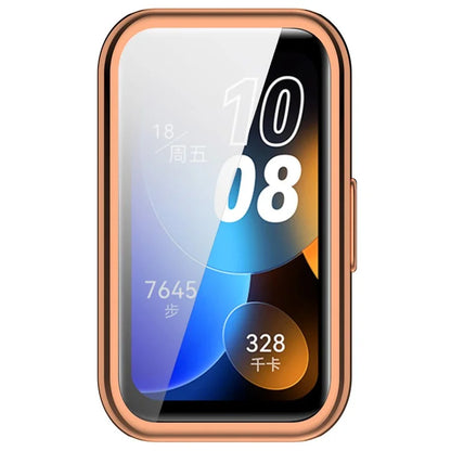For Huawei Band 9 / 9 NFC / 8 / 8 NFC TPU Watch Protective Case Electroplating Full Coverage Shell