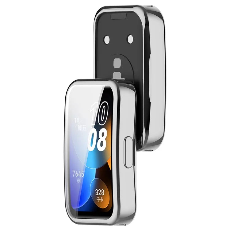 For Huawei Band 9 / 9 NFC / 8 / 8 NFC TPU Watch Protective Case Electroplating Full Coverage Shell