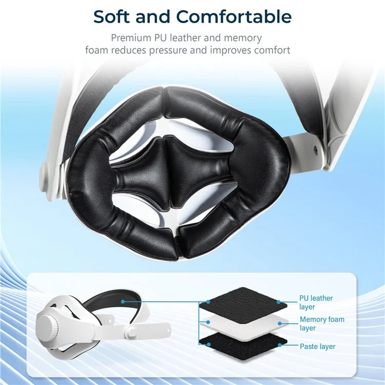 STARTRC GAMES Replacement Headband for Meta Quest 3 Head-Mounted Smart VR Headset Accessories