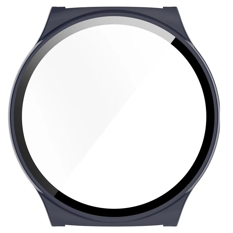 For Haylou Solar Lite (R001) Hard PC Watch Frame Cover with Tempered Glass Screen Film