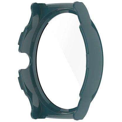For Haylou Solar Lite (R001) Hard PC Watch Frame Cover with Tempered Glass Screen Film