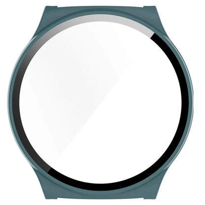 For Haylou Solar Lite (R001) Hard PC Watch Frame Cover with Tempered Glass Screen Film