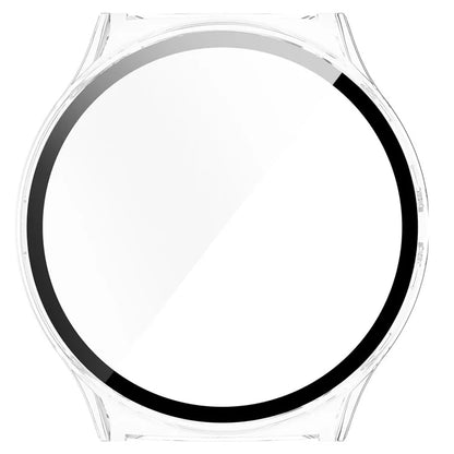 For Haylou Solar Lite (R001) Hard PC Watch Frame Cover with Tempered Glass Screen Film