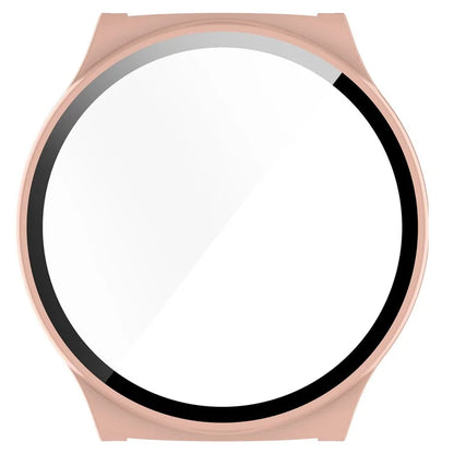 For Haylou Solar Lite (R001) Hard PC Watch Frame Cover with Tempered Glass Screen Film