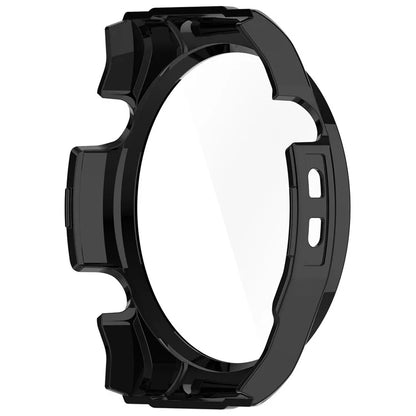 For Haylou Watch R8 Watch Case PC Protective Cover with Tempered Glass Screen Film