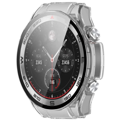 For Haylou Watch R8 Watch Case PC Protective Cover with Tempered Glass Screen Film