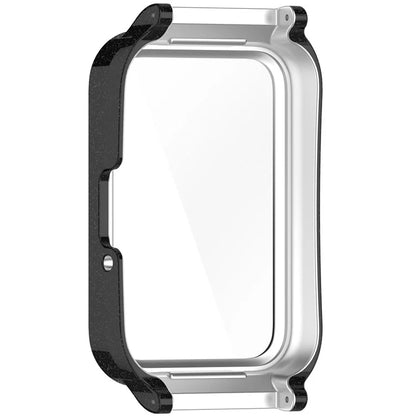 Watch Case for Samsung Galaxy Fit3 Rhinestone Decor PC Cover with Tempered Glass Screen Film