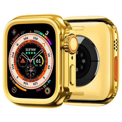 For Apple Watch Series 9  /  8  /  7 45mm Aluminum Alloy Watch Cover Protective Case