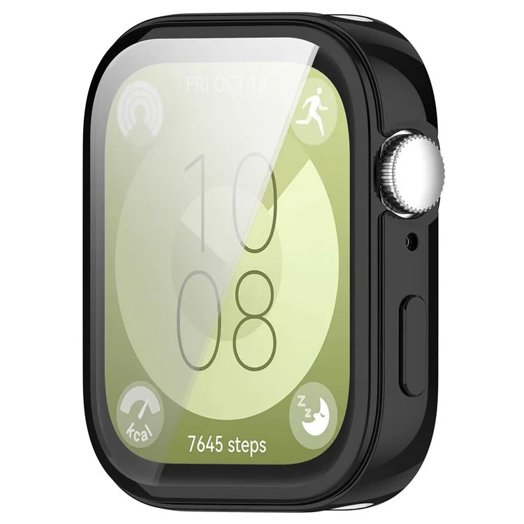 For Huawei Watch Fit 3 Case Electroplating TPU Full Protection Watch Cover