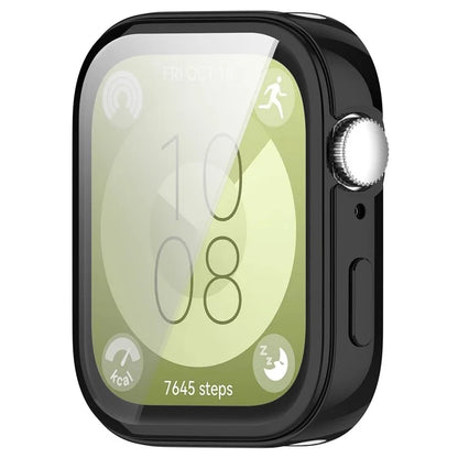 For Huawei Watch Fit 3 Case Electroplating TPU Full Protection Watch Cover