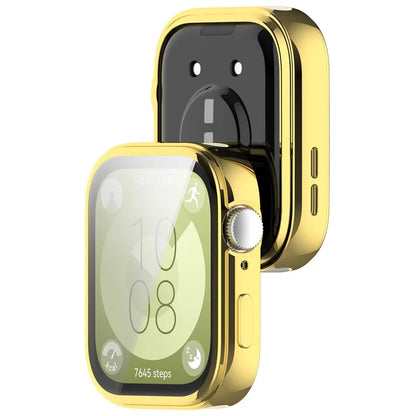 For Huawei Watch Fit 3 Case Electroplating TPU Full Protection Watch Cover