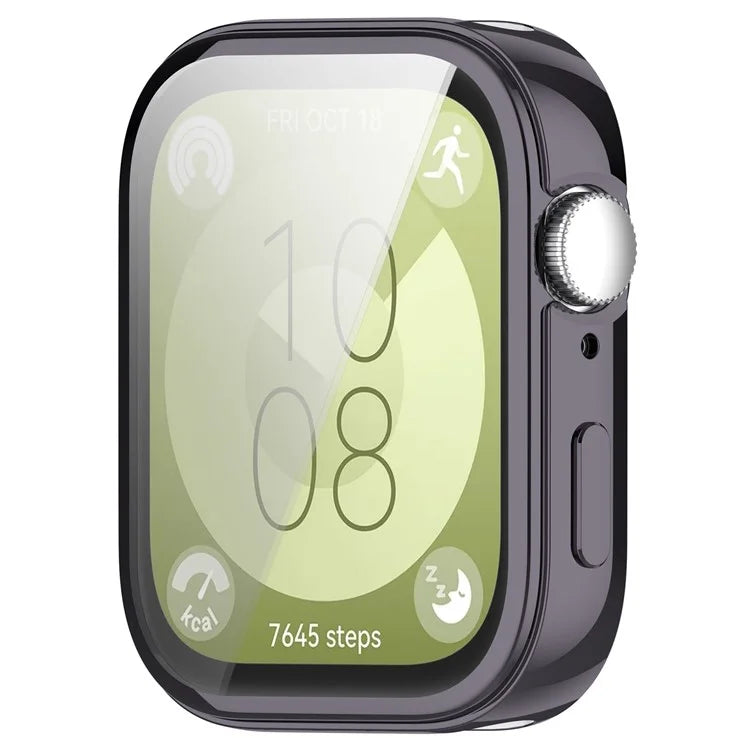 For Huawei Watch Fit 3 Case Electroplating TPU Full Protection Watch Cover