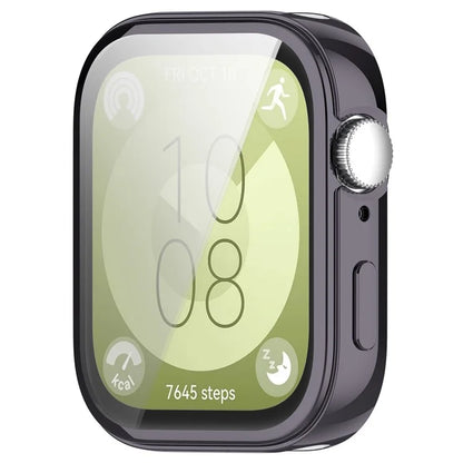 For Huawei Watch Fit 3 Case Electroplating TPU Full Protection Watch Cover