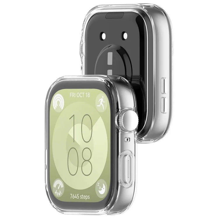 For Huawei Watch Fit 3 Case Electroplating TPU Full Protection Watch Cover