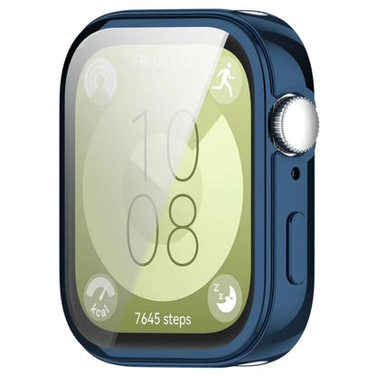 For Huawei Watch Fit 3 Case Electroplating TPU Full Protection Watch Cover