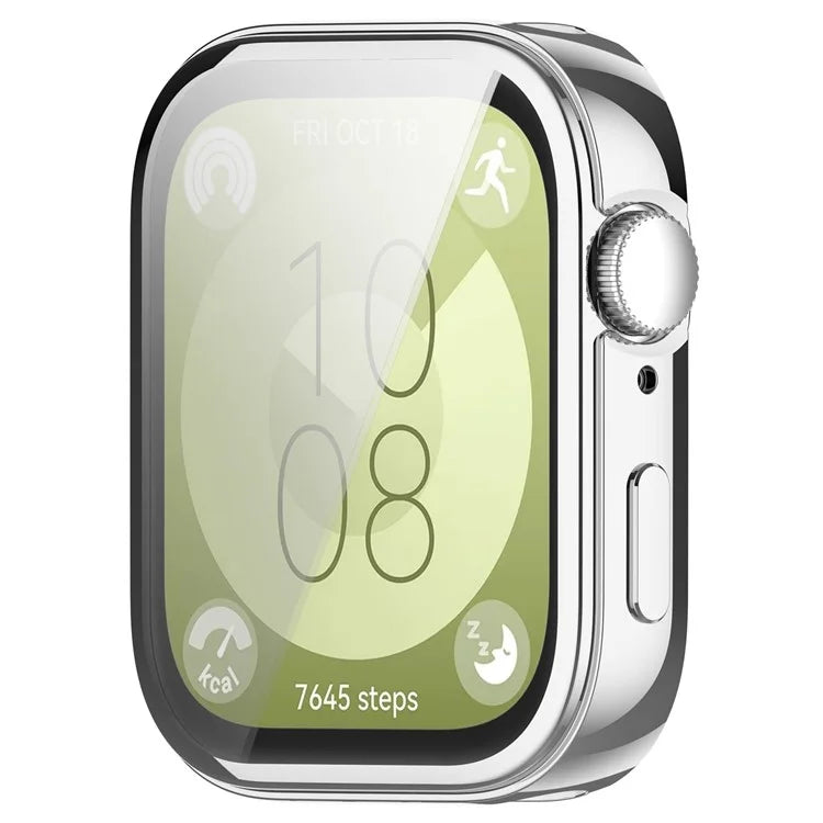 For Huawei Watch Fit 3 Case Electroplating TPU Full Protection Watch Cover