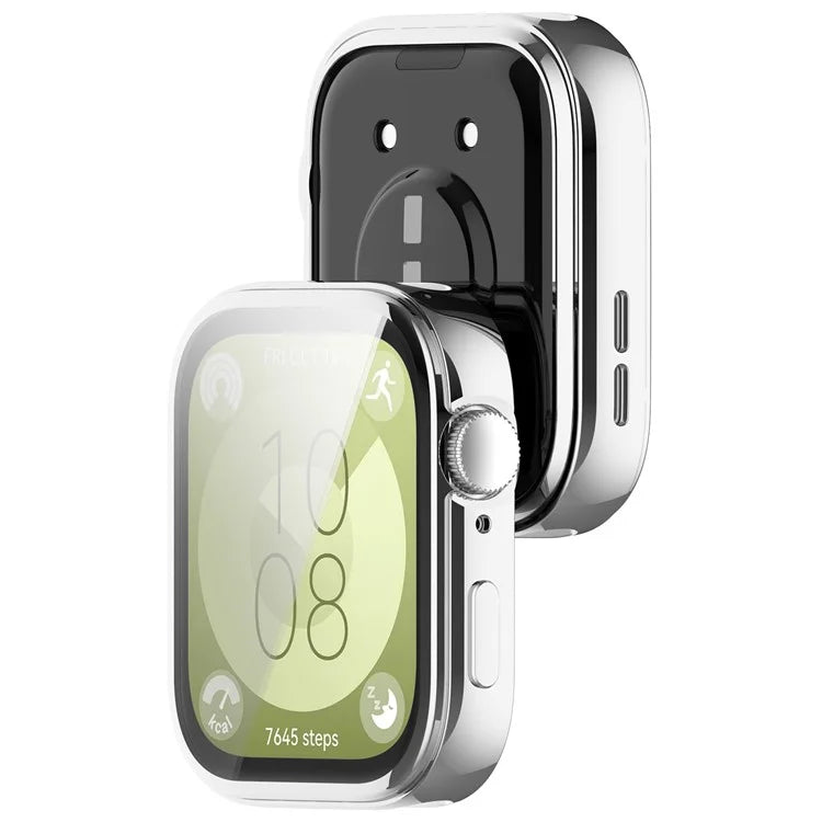 For Huawei Watch Fit 3 Case Electroplating TPU Full Protection Watch Cover