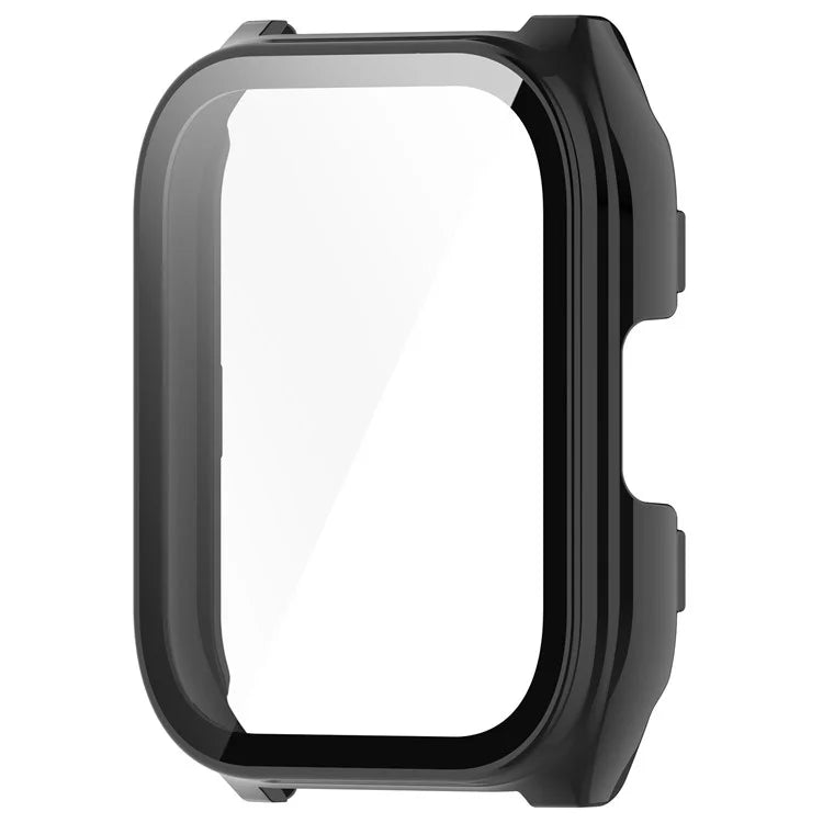 For Haylou Smart Watch 2 Pro (LS02 Pro) PC Protective Watch Case with Tempered Glass Screen Protector