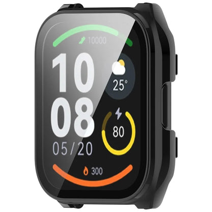 For Haylou Smart Watch 2 Pro (LS02 Pro) PC Protective Watch Case with Tempered Glass Screen Protector