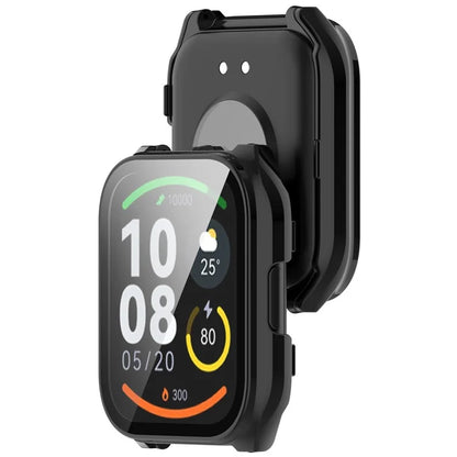 For Haylou Smart Watch 2 Pro (LS02 Pro) PC Protective Watch Case with Tempered Glass Screen Protector