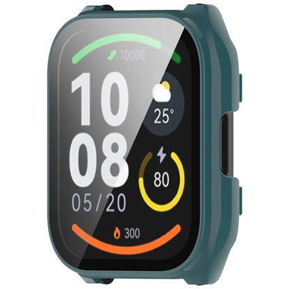 For Haylou Smart Watch 2 Pro (LS02 Pro) PC Protective Watch Case with Tempered Glass Screen Protector