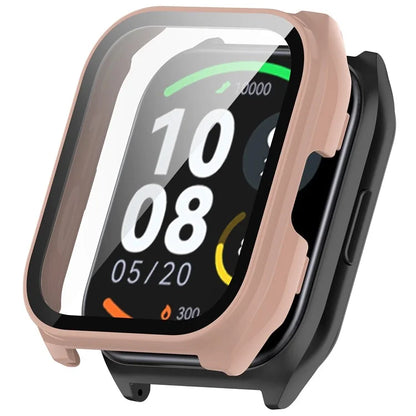 For Haylou Smart Watch 2 Pro (LS02 Pro) PC Protective Watch Case with Tempered Glass Screen Protector
