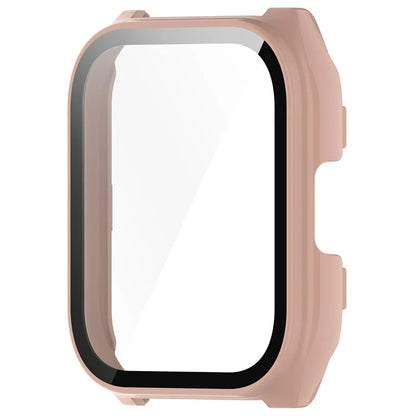 For Haylou Smart Watch 2 Pro (LS02 Pro) PC Protective Watch Case with Tempered Glass Screen Protector