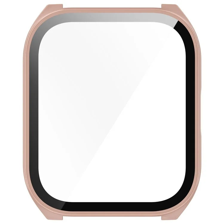 For Haylou Smart Watch 2 Pro (LS02 Pro) PC Protective Watch Case with Tempered Glass Screen Protector