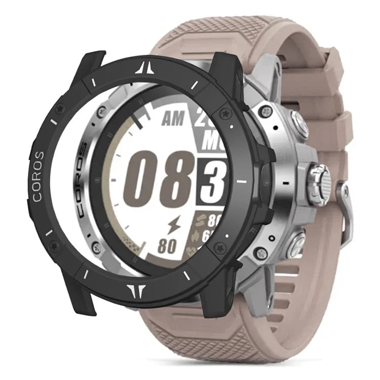 For Coros Vertix 2S Half Cover Case Hard PC Frame Watch Cover