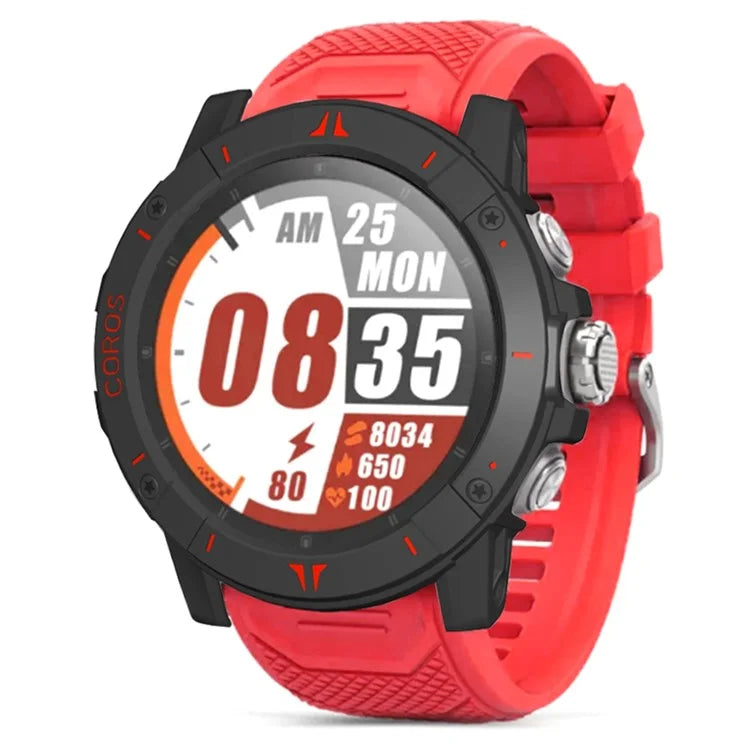 For Coros Vertix 2S Half Cover Case Hard PC Frame Watch Cover