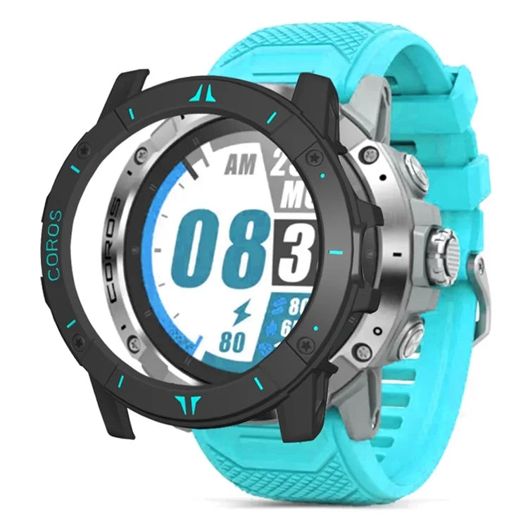 For Coros Vertix 2S Half Cover Case Hard PC Frame Watch Cover