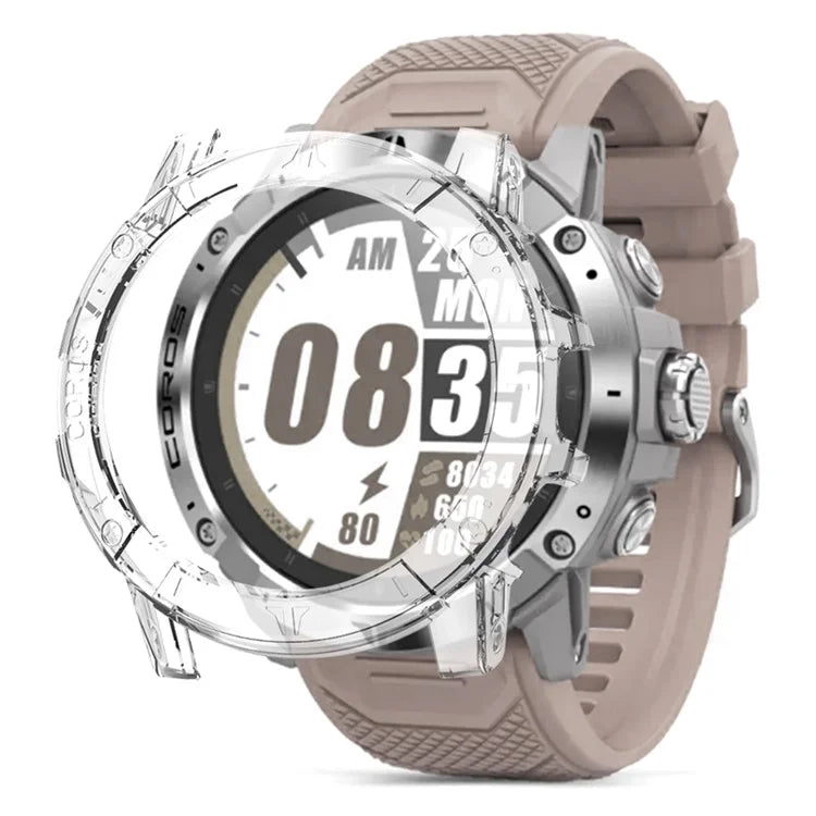 For Coros Vertix 2S Half Cover Case Hard PC Frame Watch Cover