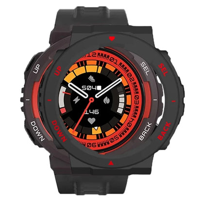 For Huami Amazfit Active Edge A2212 PC Frame Half Cover Smart Watch Bumper Case