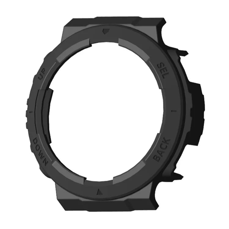 For Huami Amazfit Active Edge A2212 PC Frame Half Cover Smart Watch Bumper Case