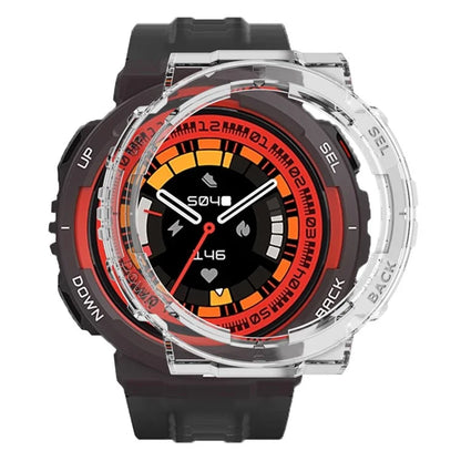 For Huami Amazfit Active Edge A2212 PC Frame Half Cover Smart Watch Bumper Case